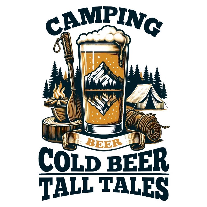 Camping: Kaltes Bier, Märchen!