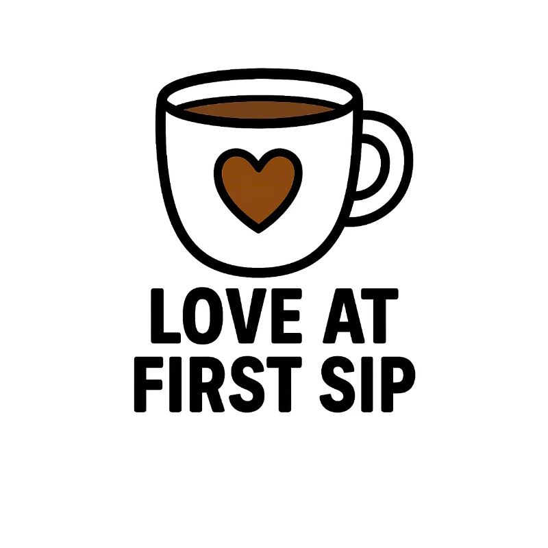 Liebe beim ersten Schluck Kaffee