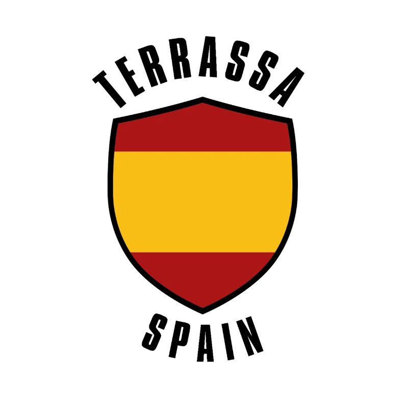 Emblem des Termassa-Spanien-Schildes in Flaggenfarbe