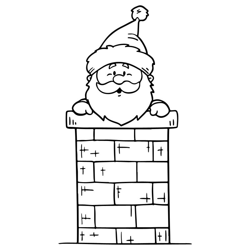 Cheminée du Père Noël