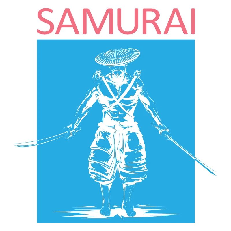 Samurai Symbol Logo icon Illustration Graphic
