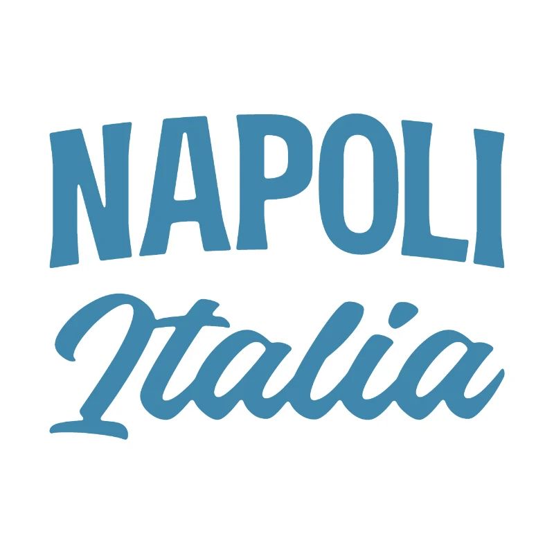 Napoli Italia Vintage Script