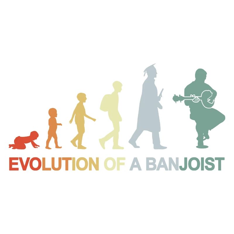 Banjospieler Evolution