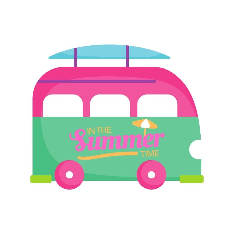 Summer time casual van for summer