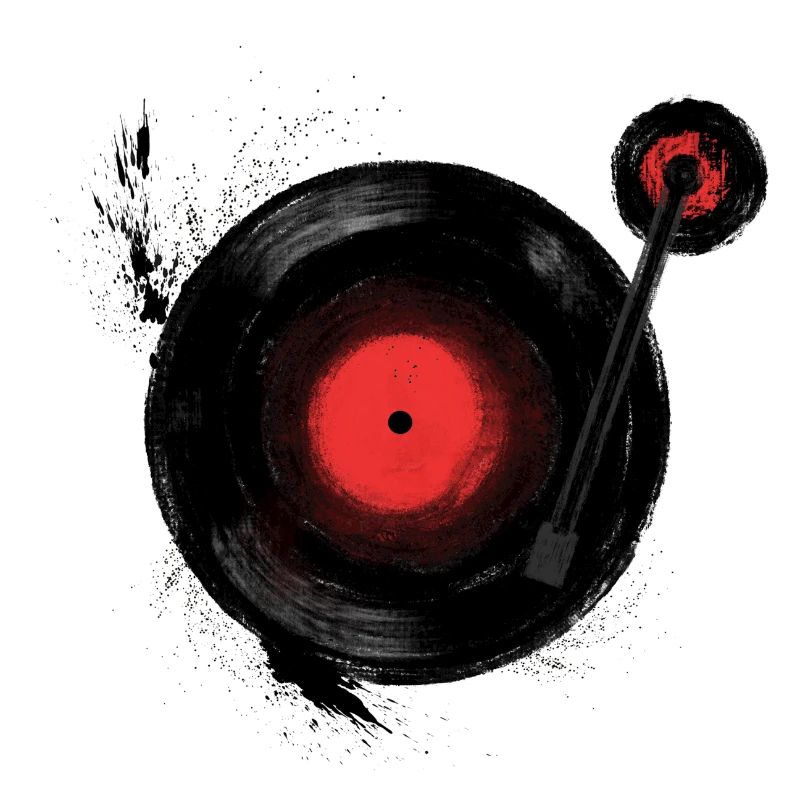 Vinyle à bascule
