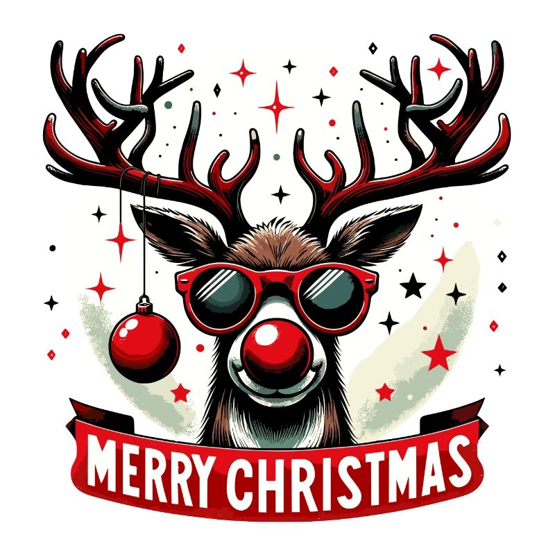 Rentier-Weihnachtsspaß - Original Pullover