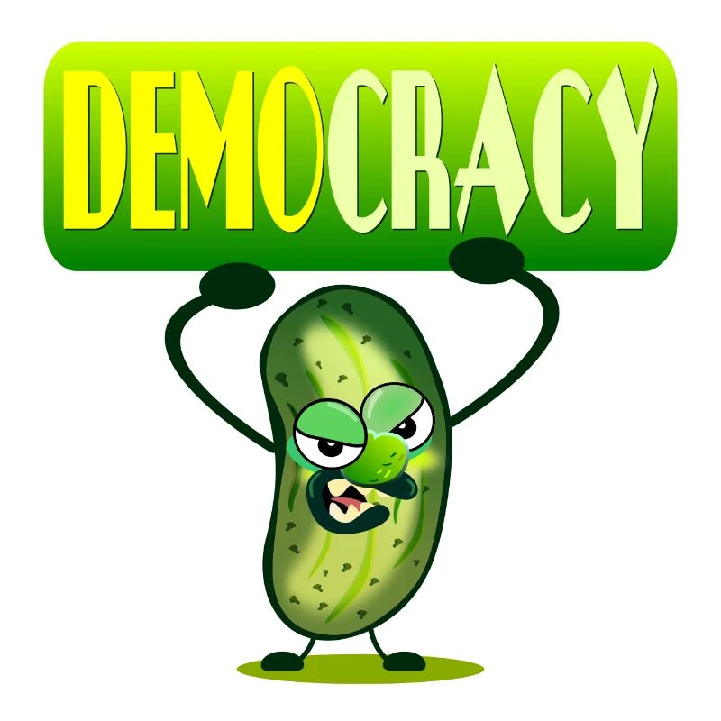 DÉMOCRATIE - CORNICHONS CONCOMBRE