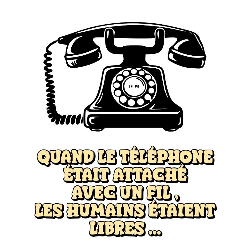 Wenn das Telefon ein Kabel hatte