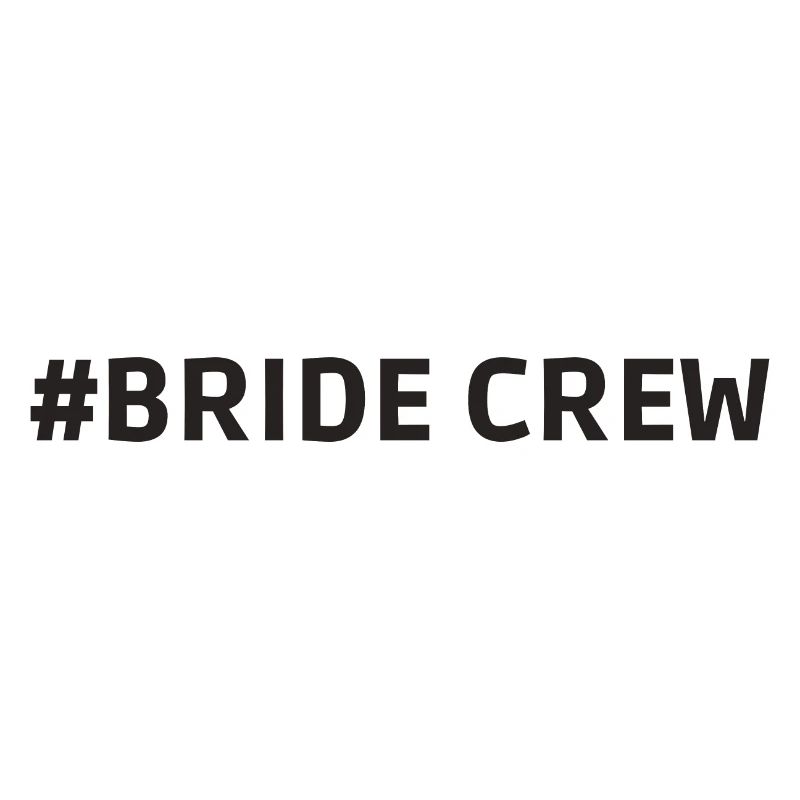 Bride Crew Wedding Party Crew (Équipage de mariage de mariée)