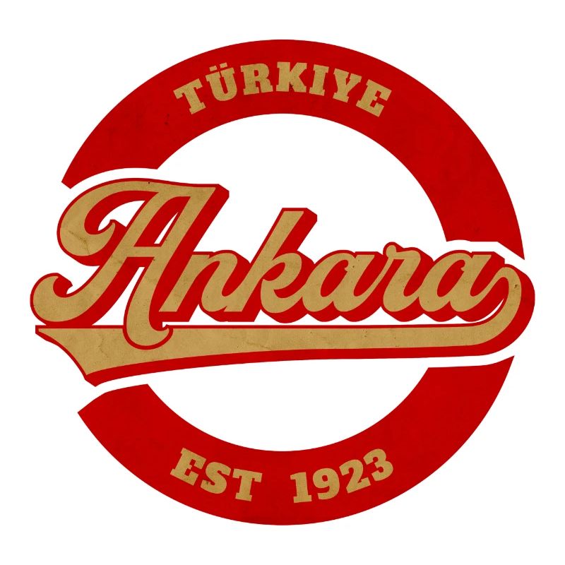 Ankara Vintage Logo Est 1923