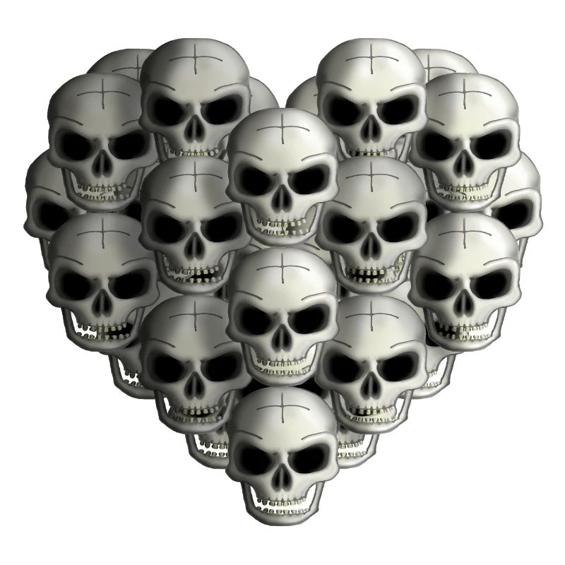 Skulls Heart R6Z
