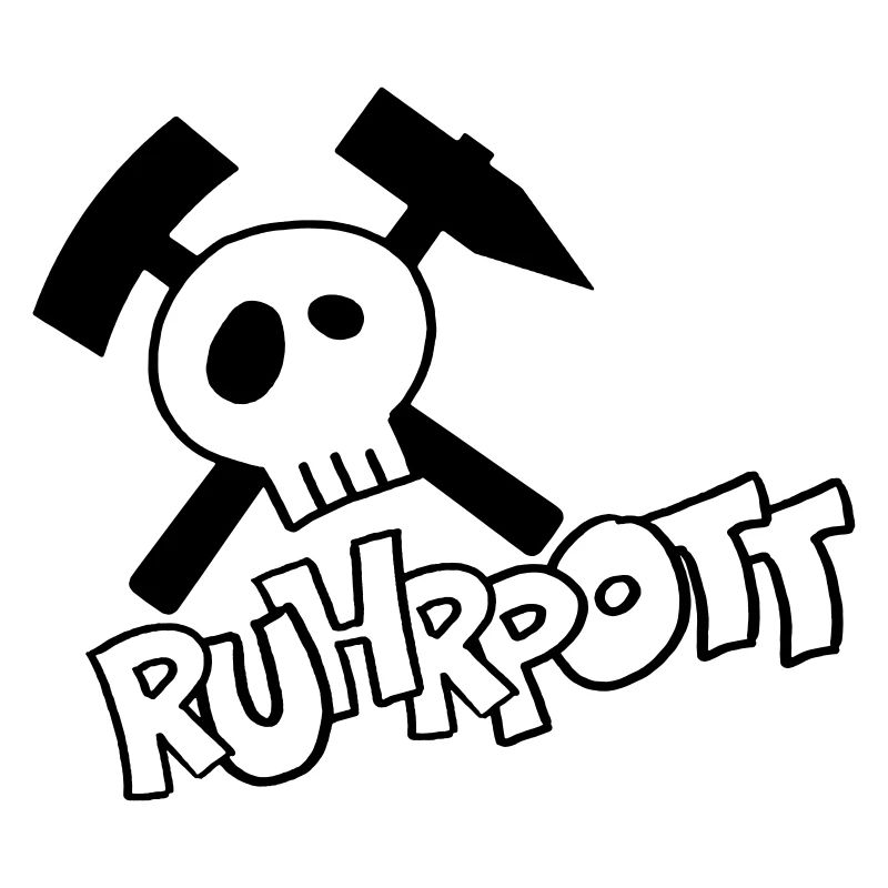 Ruhrpott Pirat - schwarz
