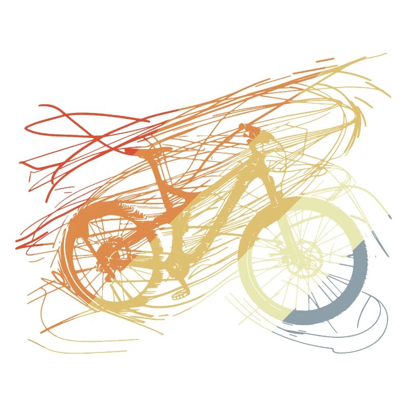 Bicycle Sketch Vintage