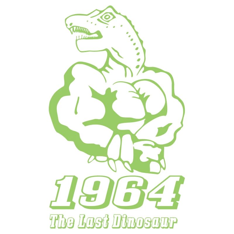 Geburtsjahr1964 Dinosaur einfarbig