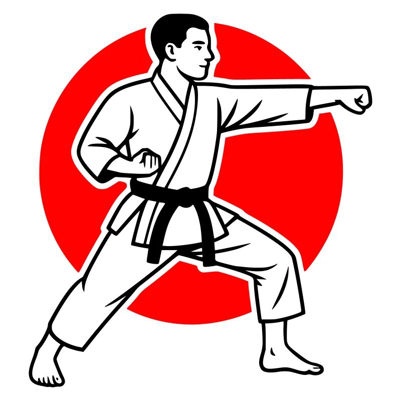 Karate Oi-Zuki
