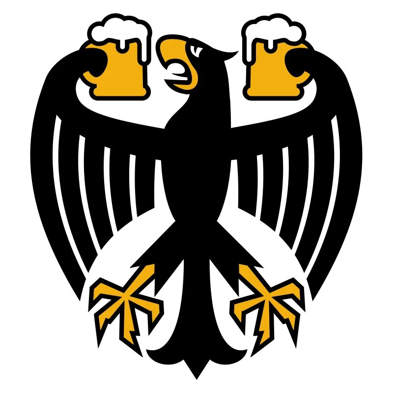 Deutschland Bier Bundesadler