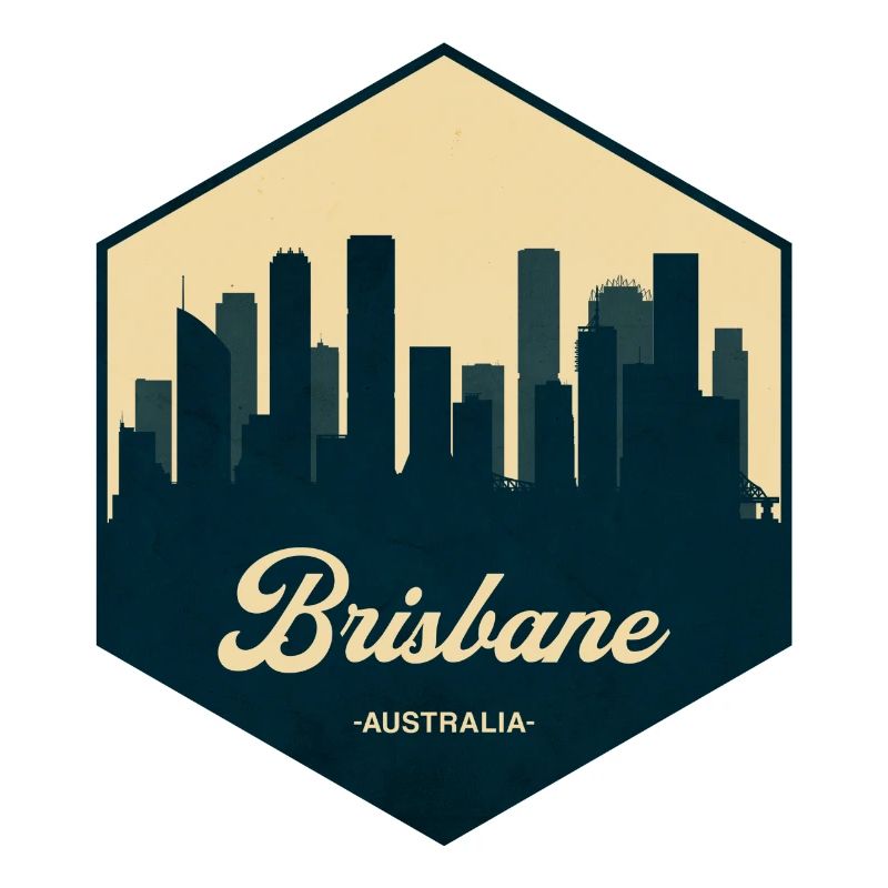 Brisbane Skyline Emblem