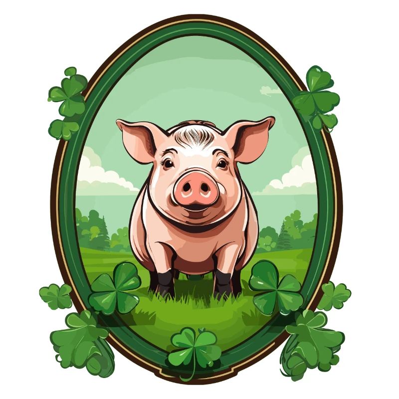 Cochon chanceux