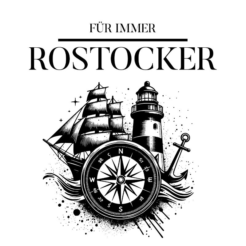Forever Rostocker With Lighthouse and Compass