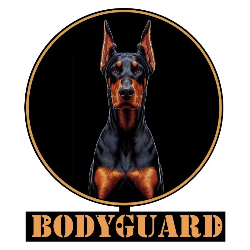 Garde du corps Doberman Circle
