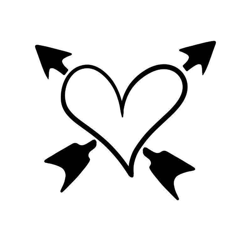 Herz Pfeile Liebe