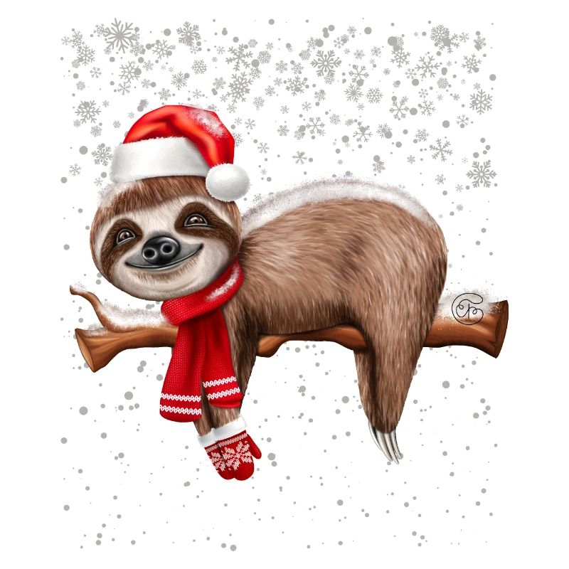 Faultier Weihnachten