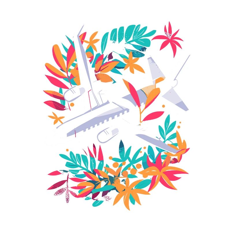 dessin animé d’avion