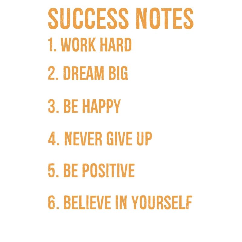 Success Notes