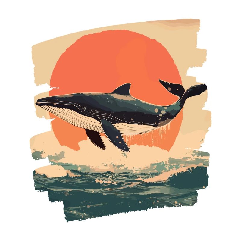 Whale Retro