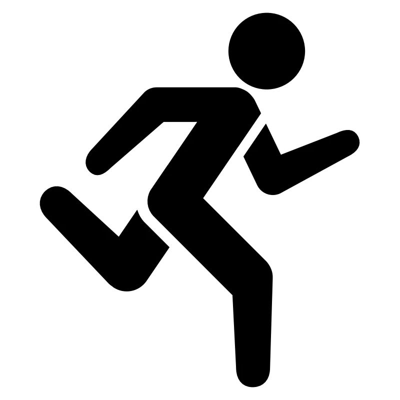 Running Icon | Run Silhouette Sport