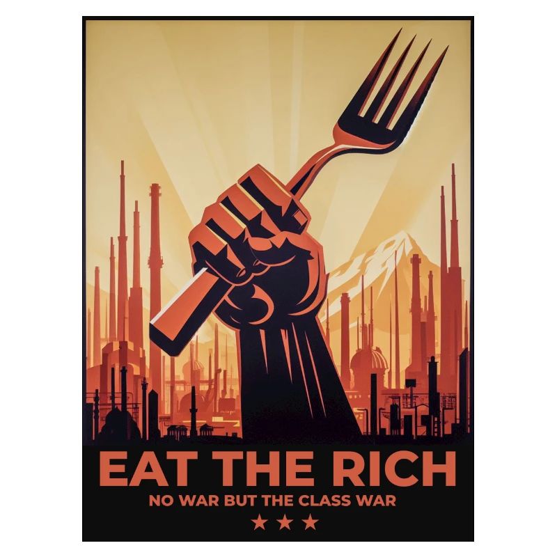 Eat The Rich No War But Class War