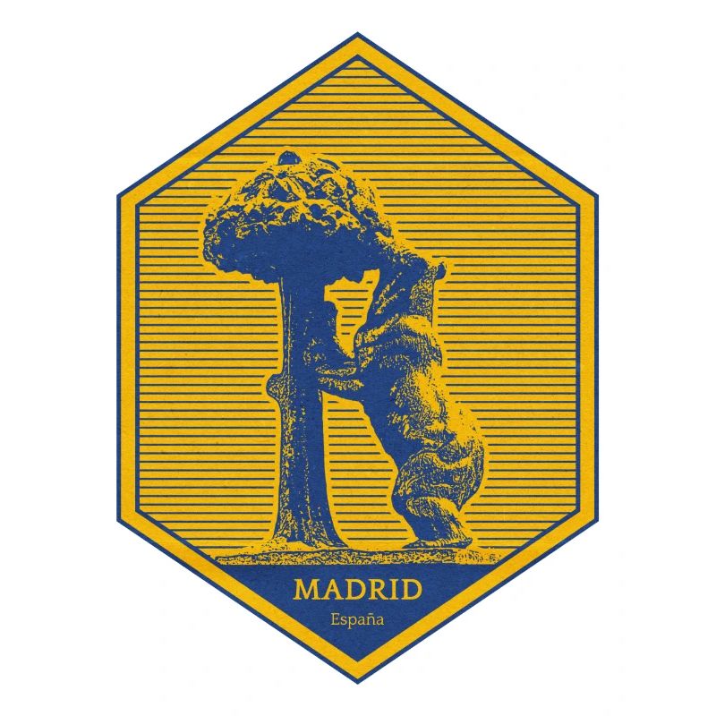 Madrid Emblem mit Bär und Baum