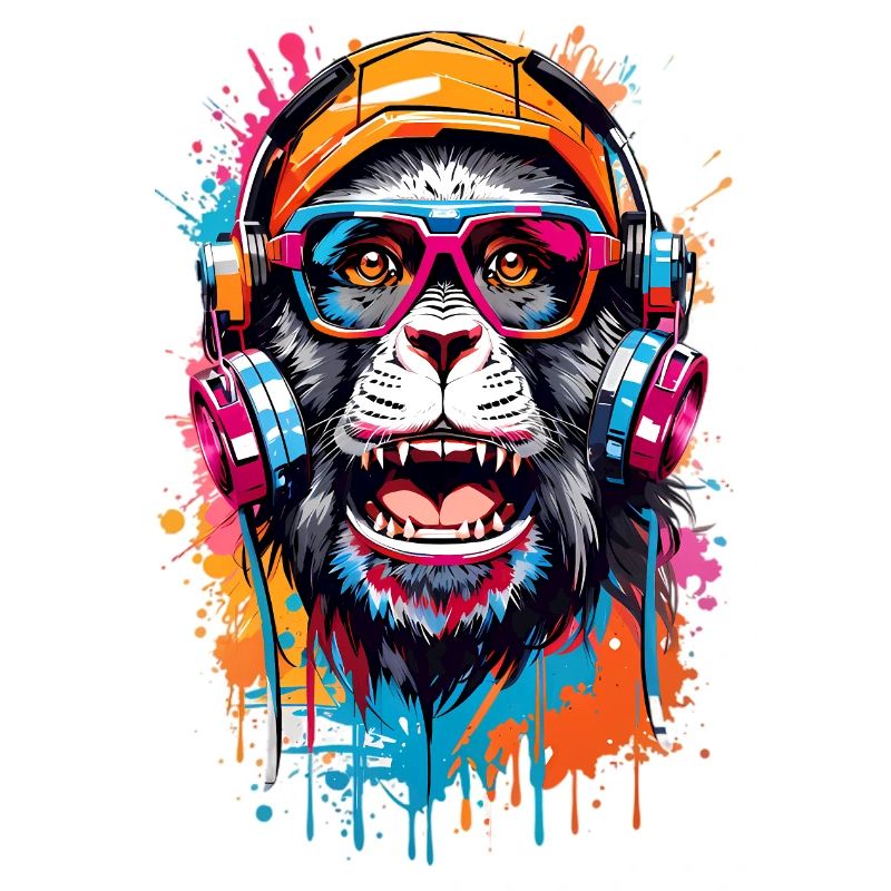 Coole Affe