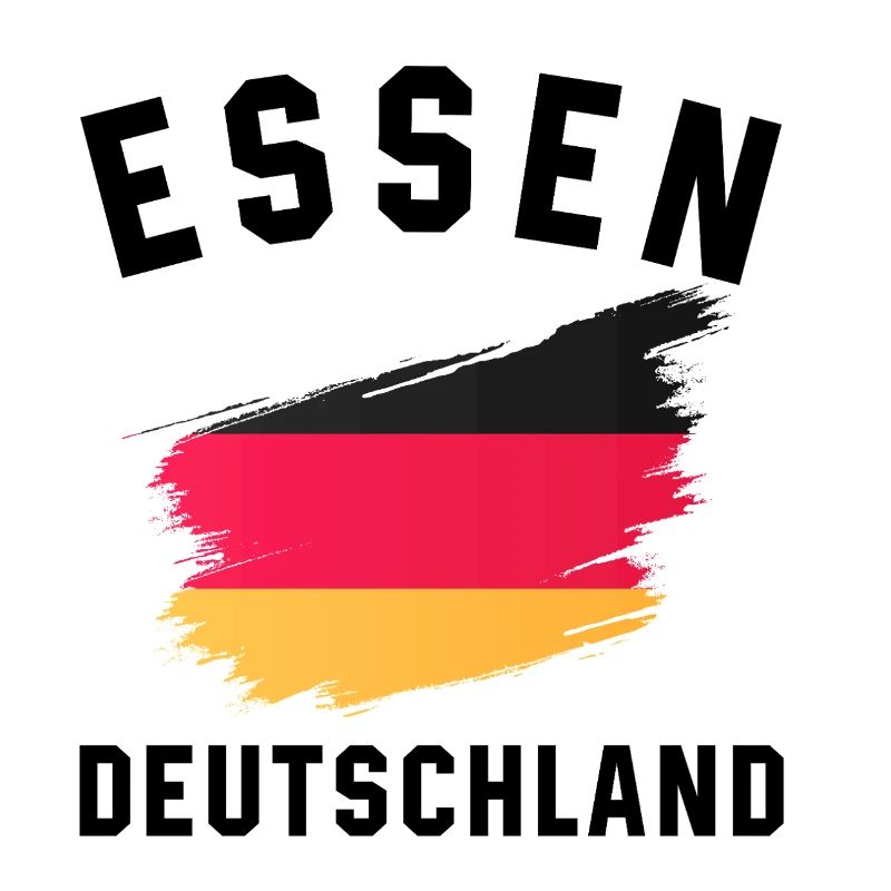 Drapeau allemand dynamique à l’aquarelle
