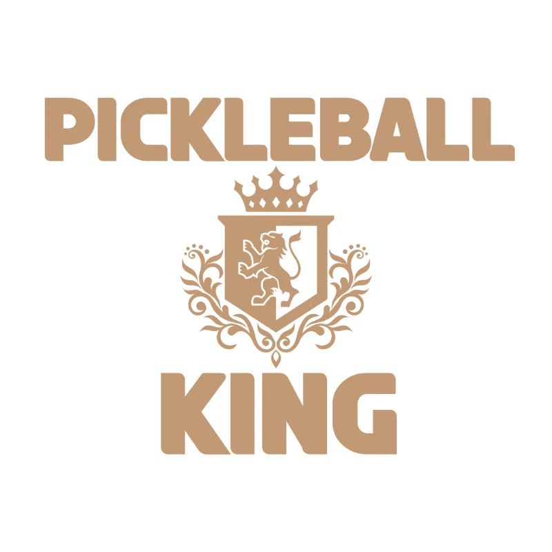 Conception de motif Pickleball King