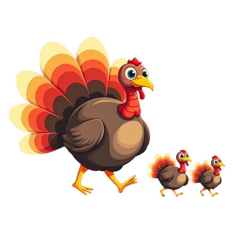 Bébé dinde de Thanksgiving