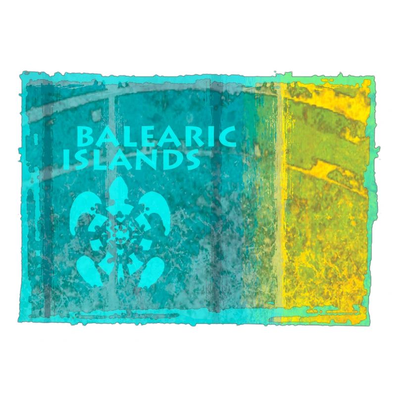 Balearic Islands Neon Style