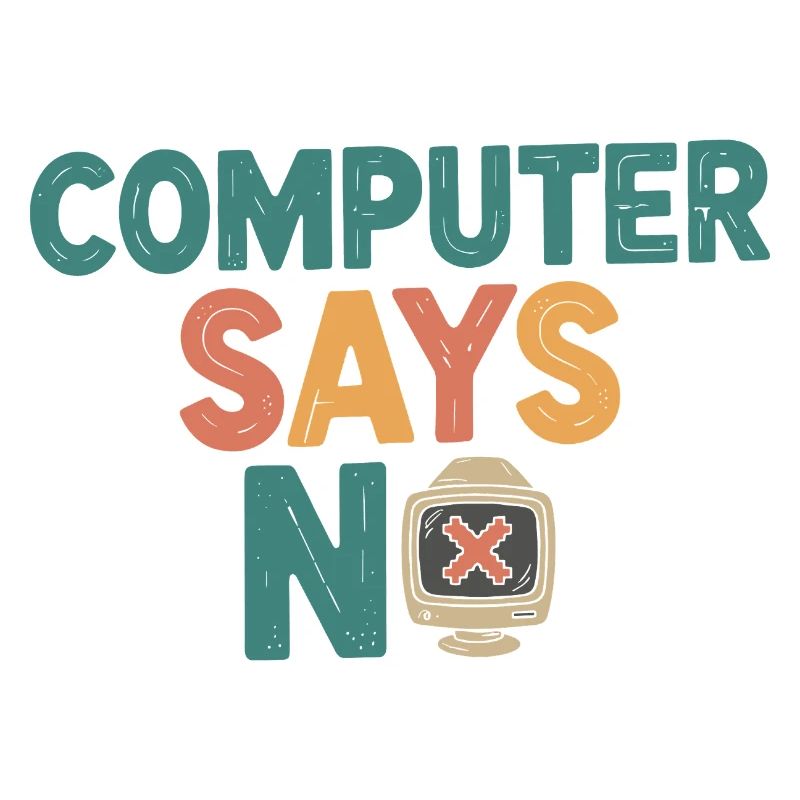 Retro Computer sagt Nein