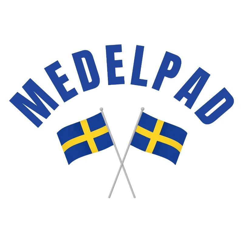 Drapeaux suédois de Medelpad