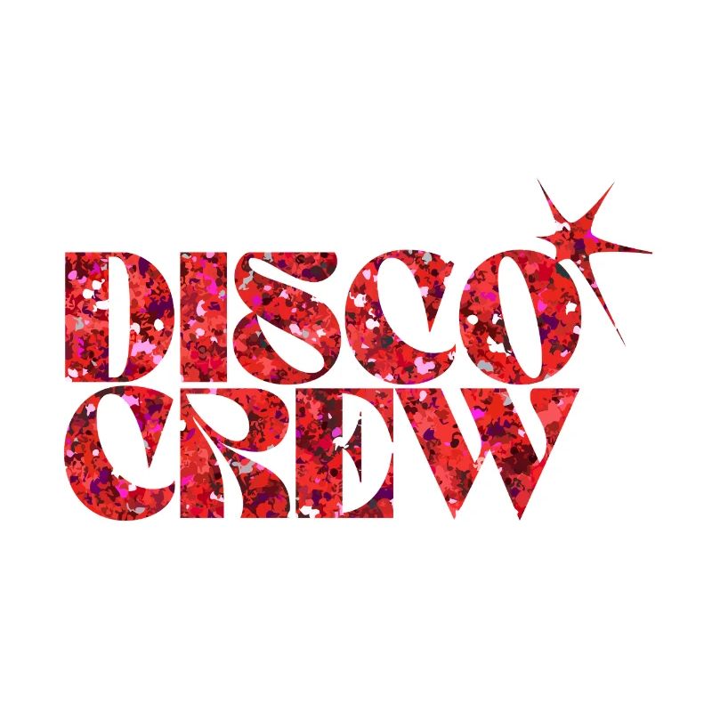 Disco Crew Red Neon Splash