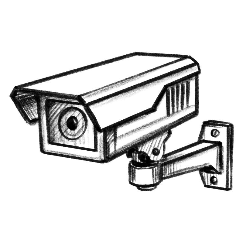 Sécurité des caméras de sécurité - Illusionration