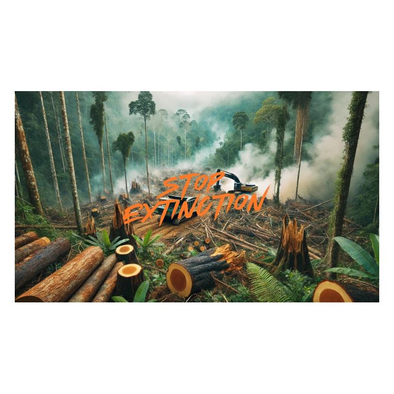 Stop Extinction: Waldschutz Design