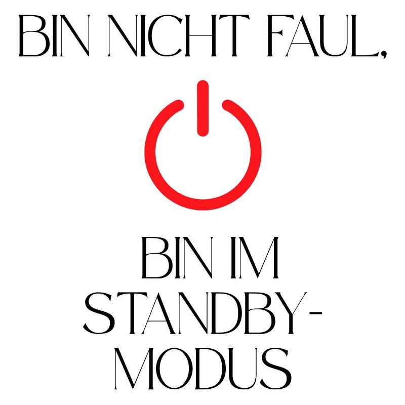 Not lazy standby mode power button