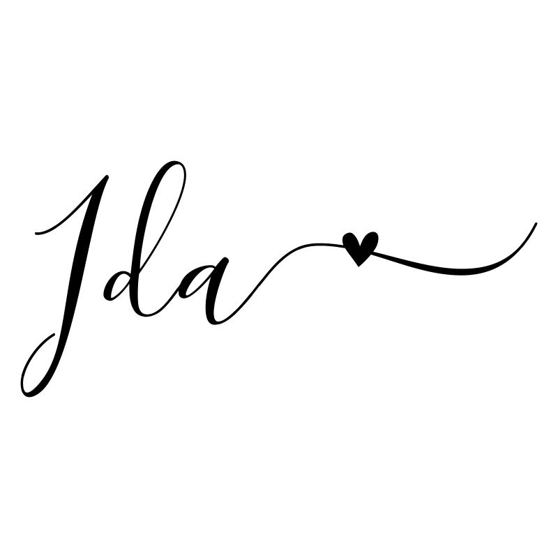 Ida Name First Name Decorative