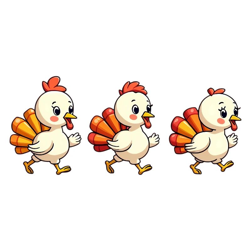 Bébé dinde de Thanksgiving