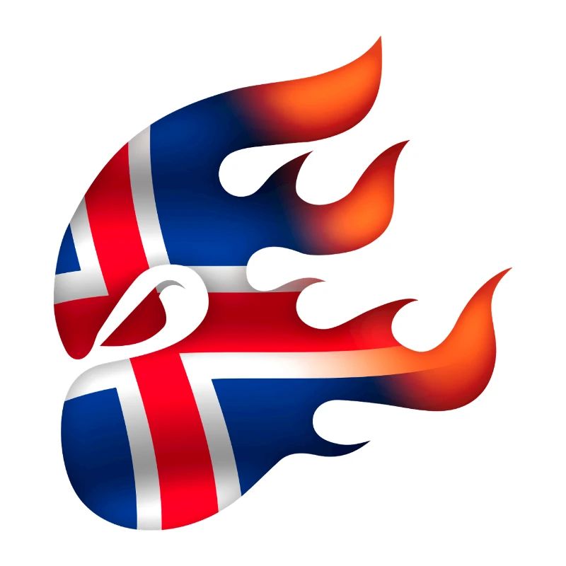 Drapeau de l’Islande - Islande - Ninja