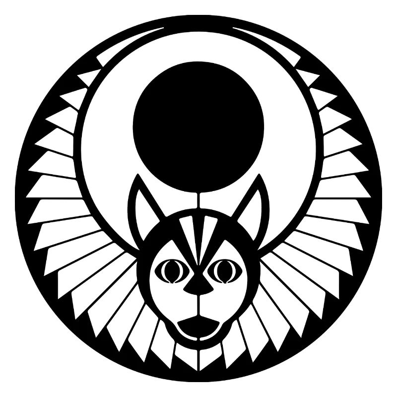 Crop circle divinité égyptienne