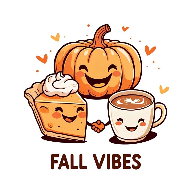 Cozy Autumn Vibes – Coffee, Pumpkin & Pie