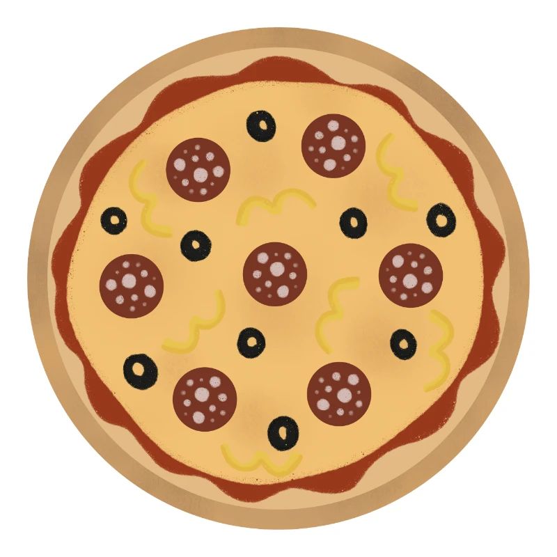Peperoni-Pizza
