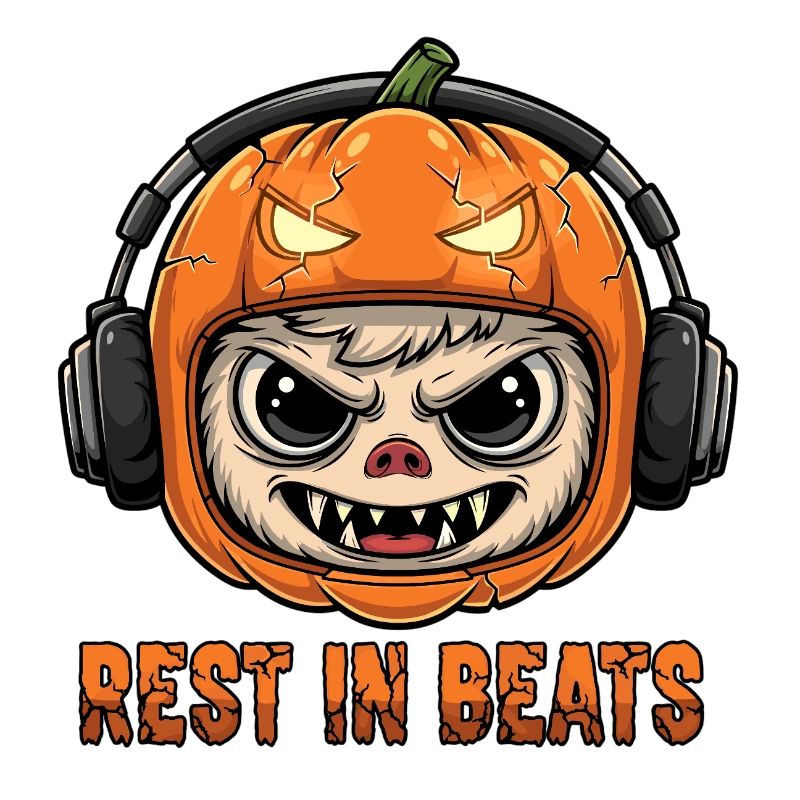 Pumpkin DJ Monkey Rest Beats